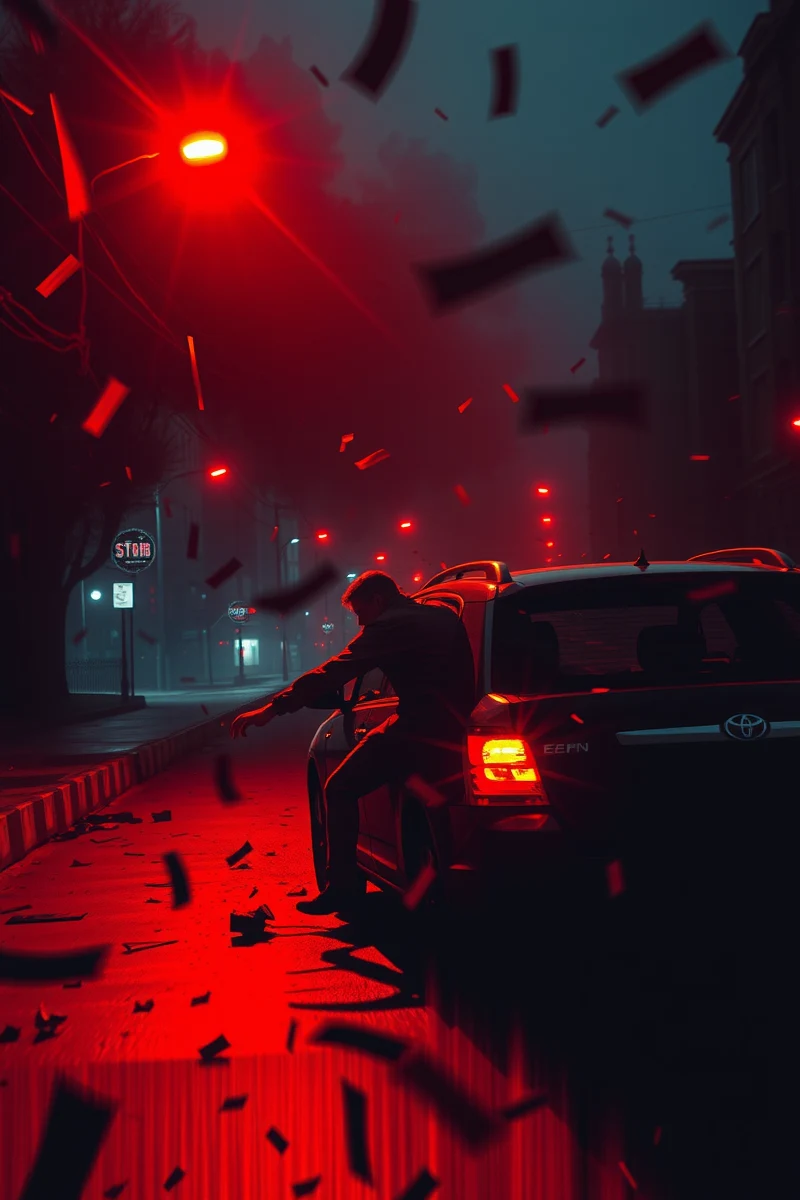 Dream of Being Attacked in a Car In an Empty Street