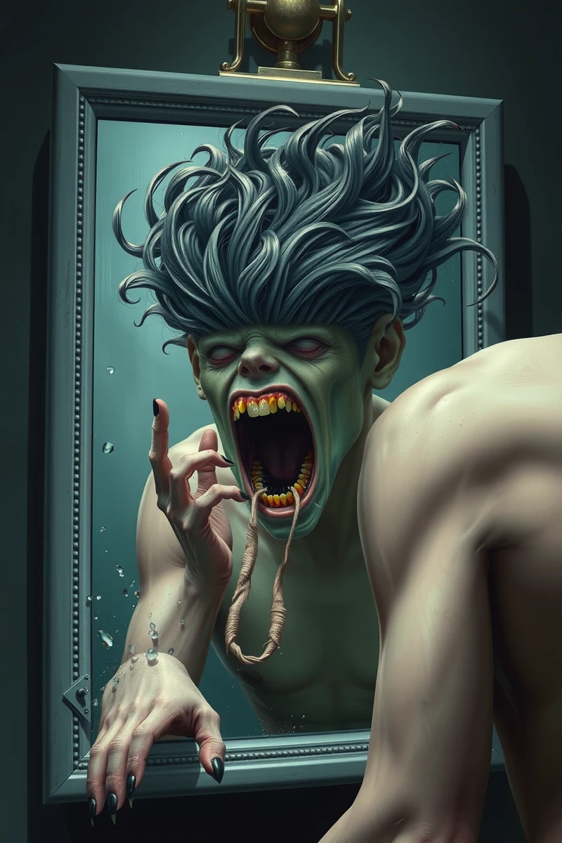 Dream of Hair Falling Out In the Mirror