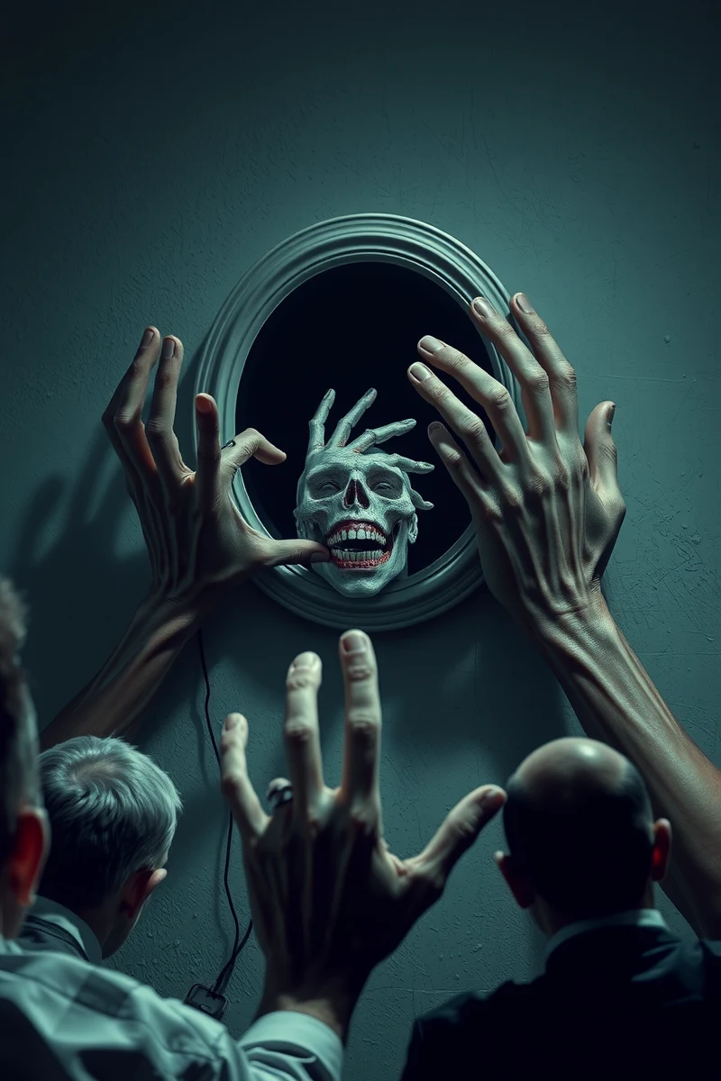 Dream of Hands Changing While Everyone Watches