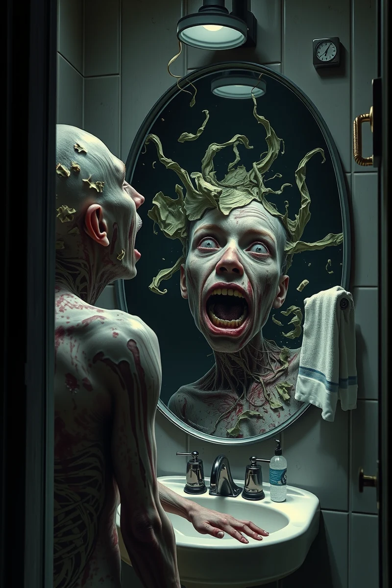 Dream of Skin Peeling In the Bathroom