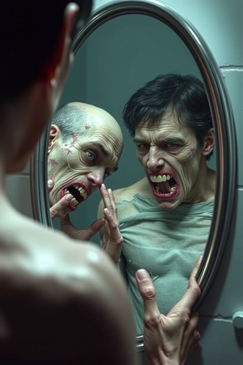 Dream of Skin Peeling In the Mirror