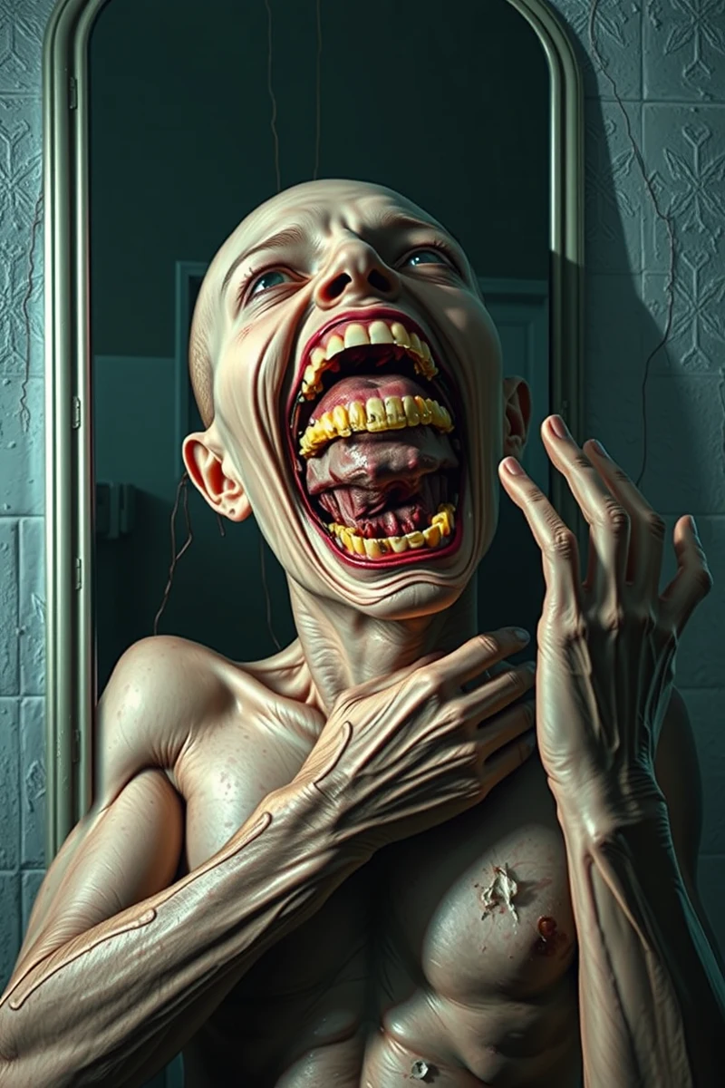 Dream of Skin Peeling While Trying to Hide It