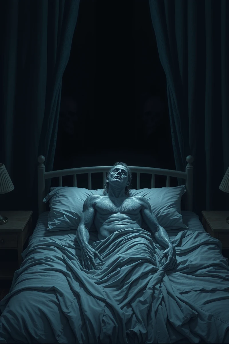 Dream of Sleep Paralysis With a Figure Beside the Bed In the Bedroom