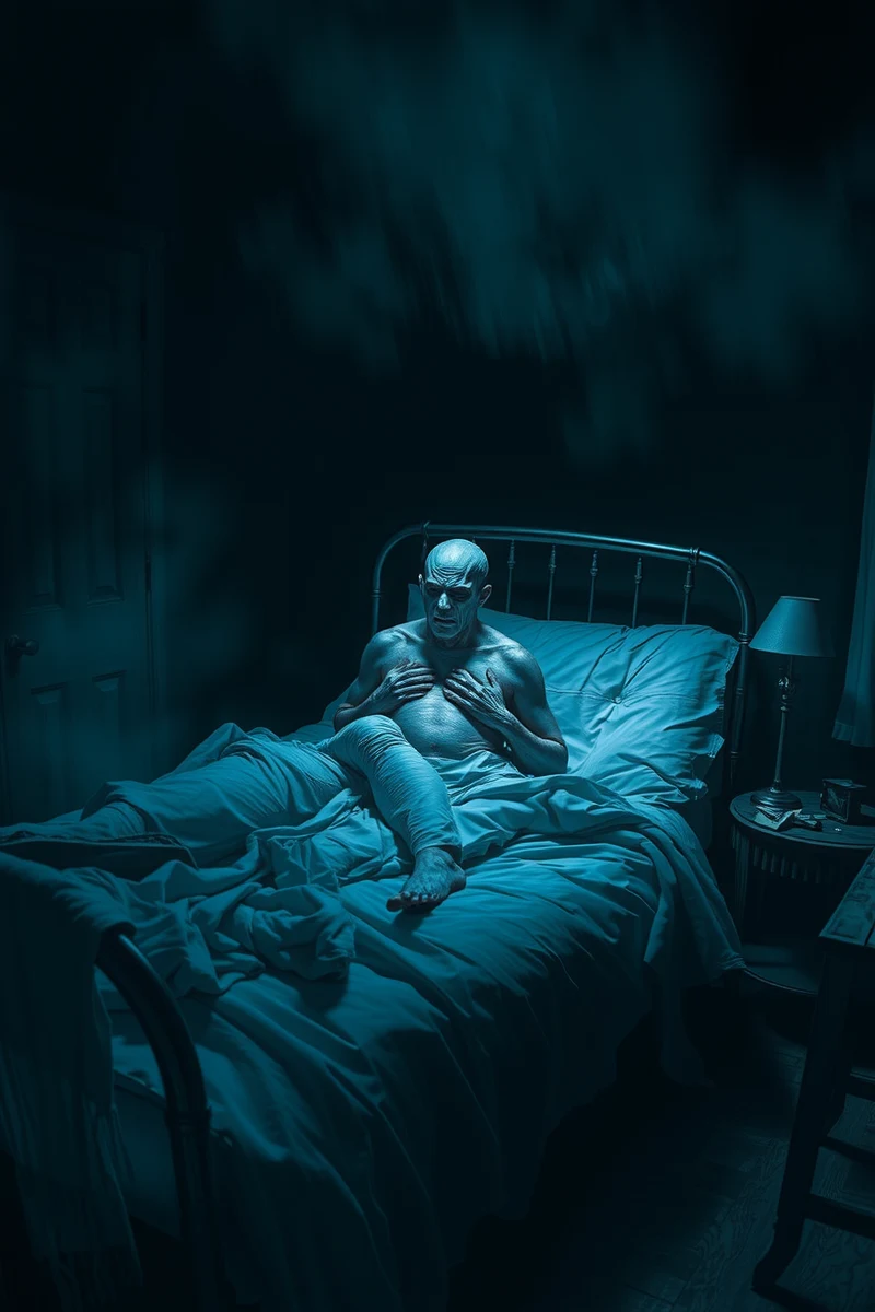Dream of Sleep Paralysis With a Figure Beside the Bed While Hearing Footsteps