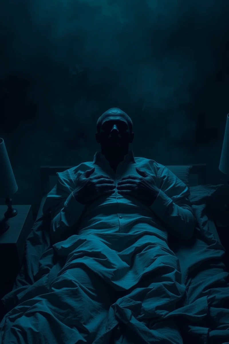 Dream of Sleep Paralysis With a Figure Beside the Bed With Pressure on the Chest