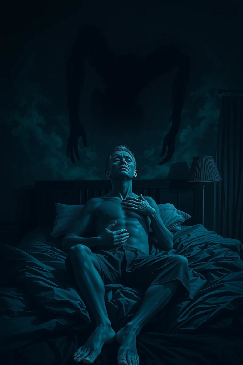 Dream of Sleep Paralysis With a Presence in the Room After a Nightmare Loop
