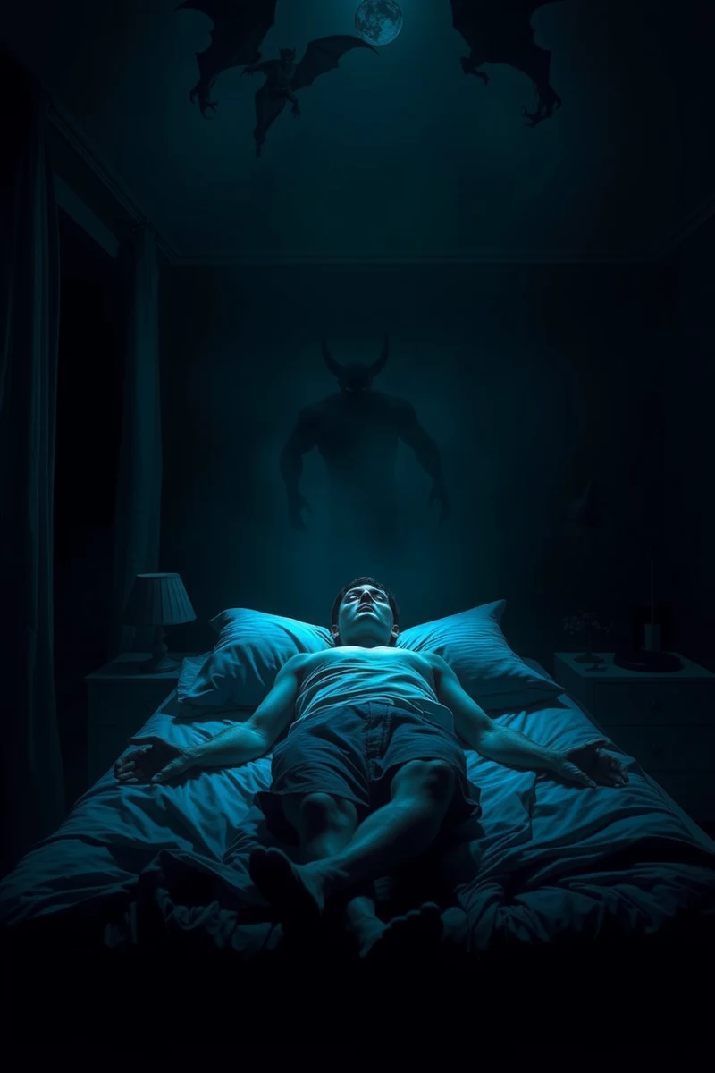 Dream of Sleep Paralysis With a Presence in the Room In the Bedroom