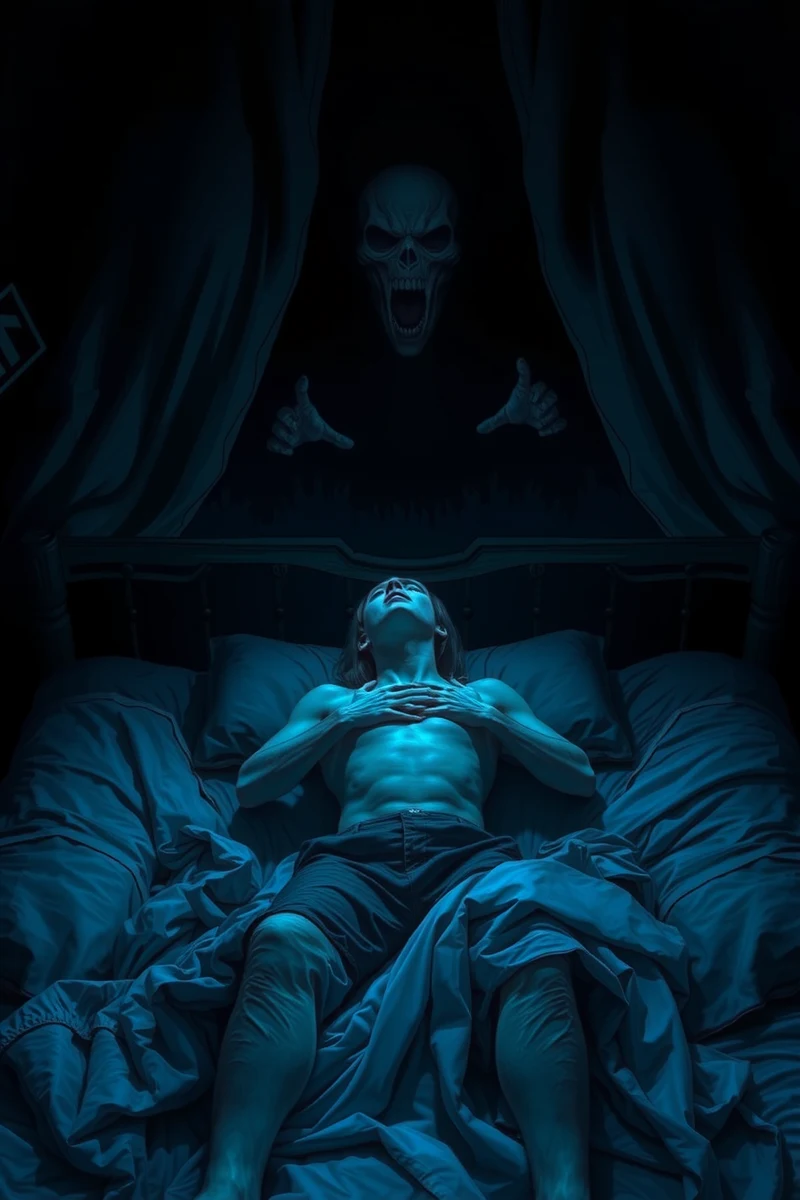 Dream of Sleep Paralysis With a Presence in the Room While Trying to Call for Help
