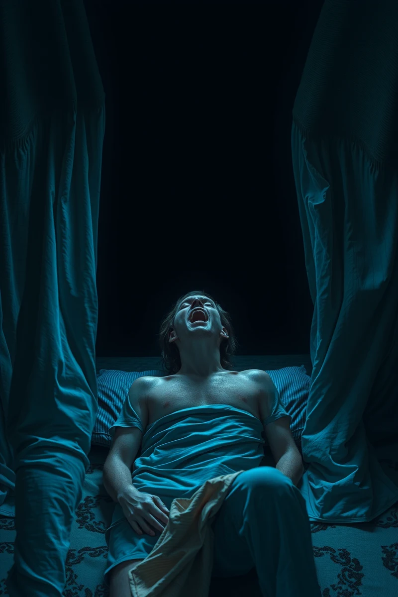Dream of Sleep Paralysis With a Presence in the Room While Trying to Scream