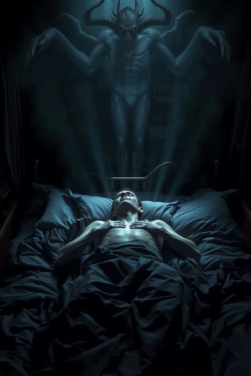 Dream of Sleep Paralysis With a Presence in the Room With the Mind Awake