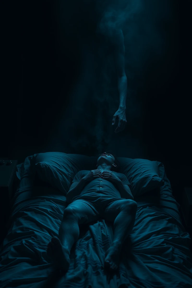 Dream of Sleep Paralysis With a Shadow Figure After a Nightmare Loop