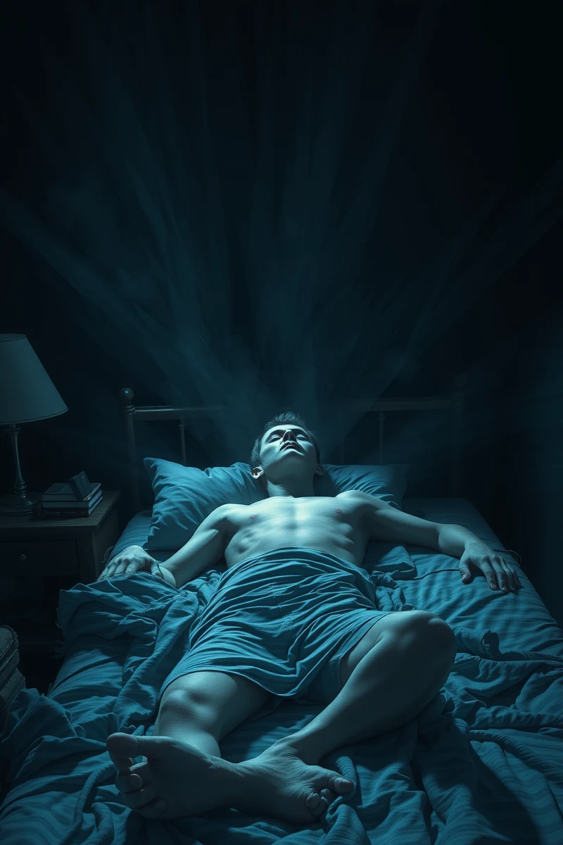 Dream of Sleep Paralysis With a Shadow Figure Ending in Sudden Wakefulness