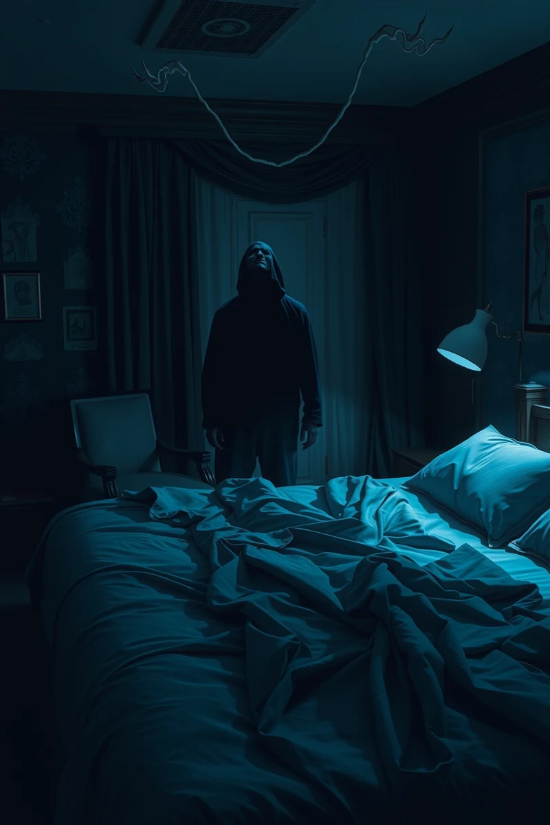 Dream of Sleep Paralysis With a Shadow Figure In a Hotel Room