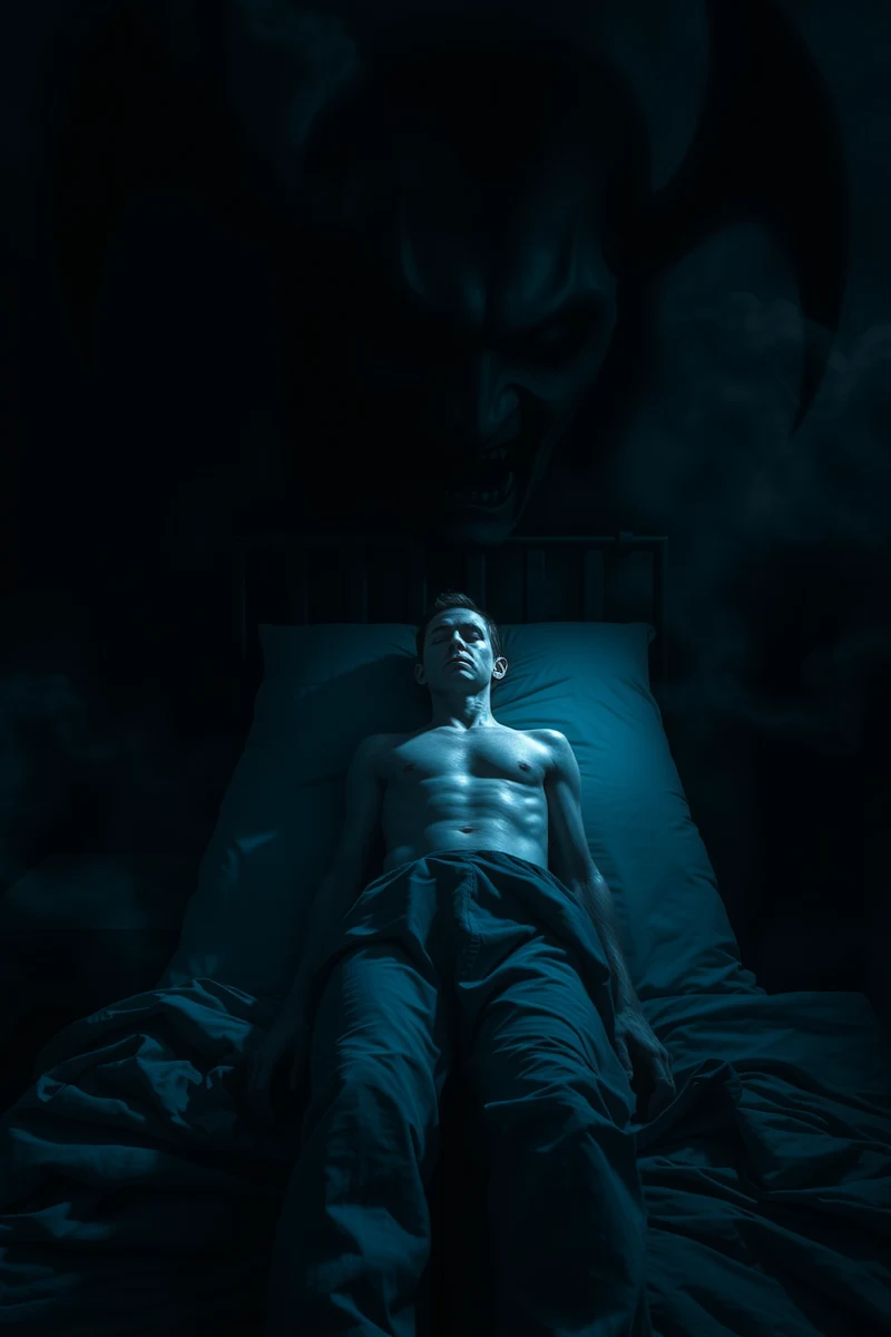 Dream of Sleep Paralysis With a Shadow Figure In the Bedroom