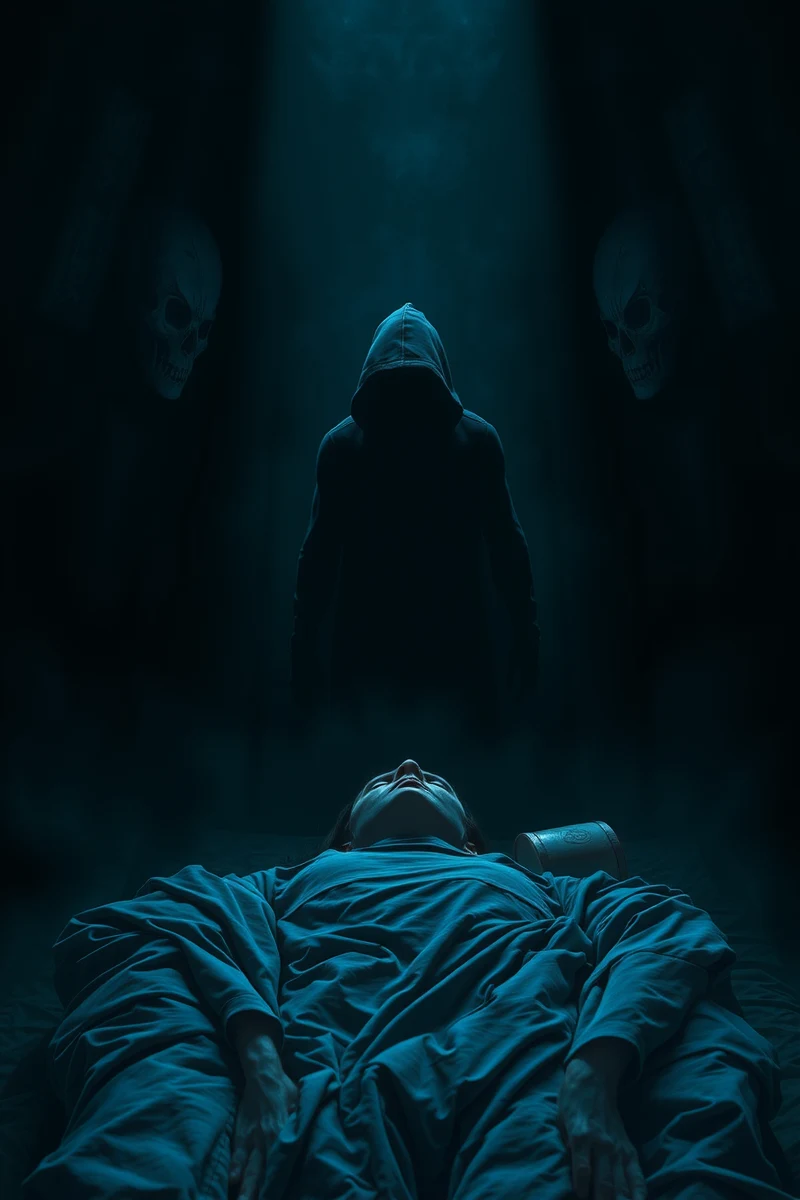 Dream of Sleep Paralysis With a Shadow Figure With a Figure Approaching