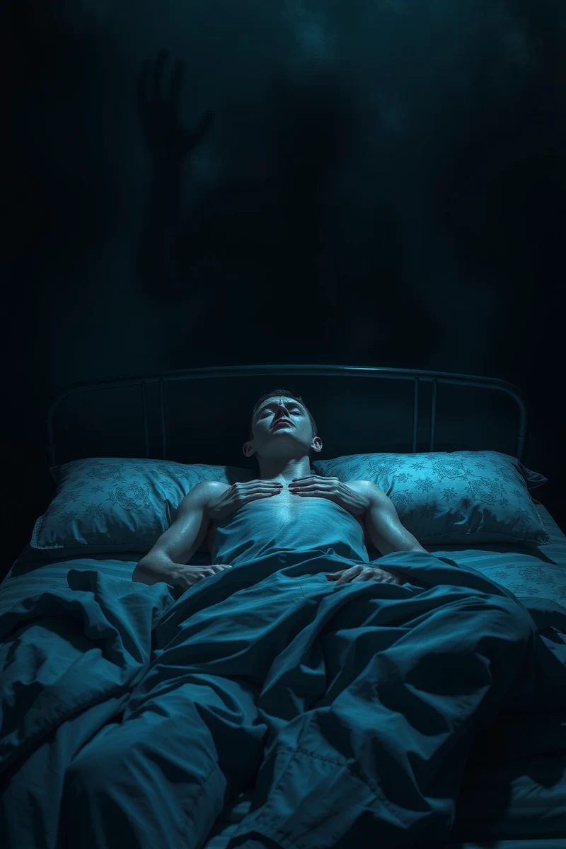 Dream of Sleep Paralysis With a Shadow Figure With Pressure on the Chest