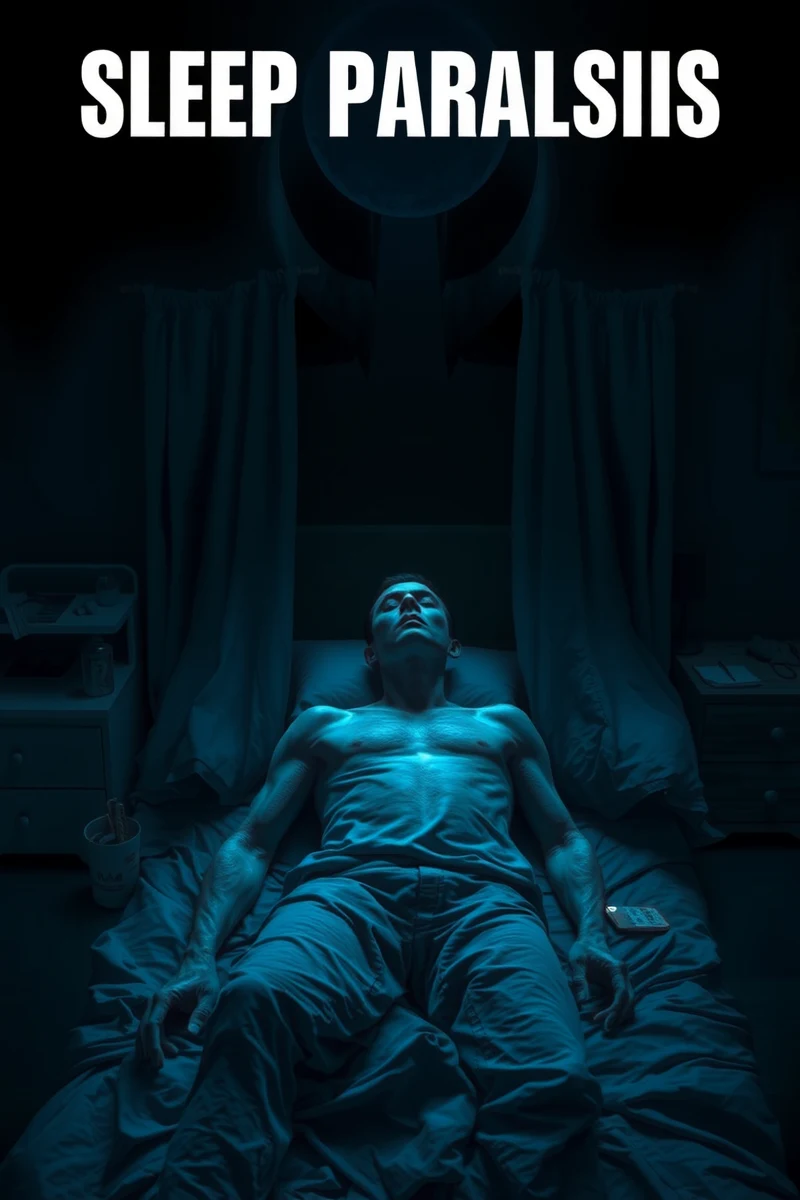 Dream of Sleep Paralysis With a Shadow Figure With the Body Frozen