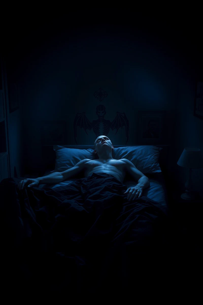 Dream of Sleep Paralysis With a Shadow Figure With the Lights Not Working