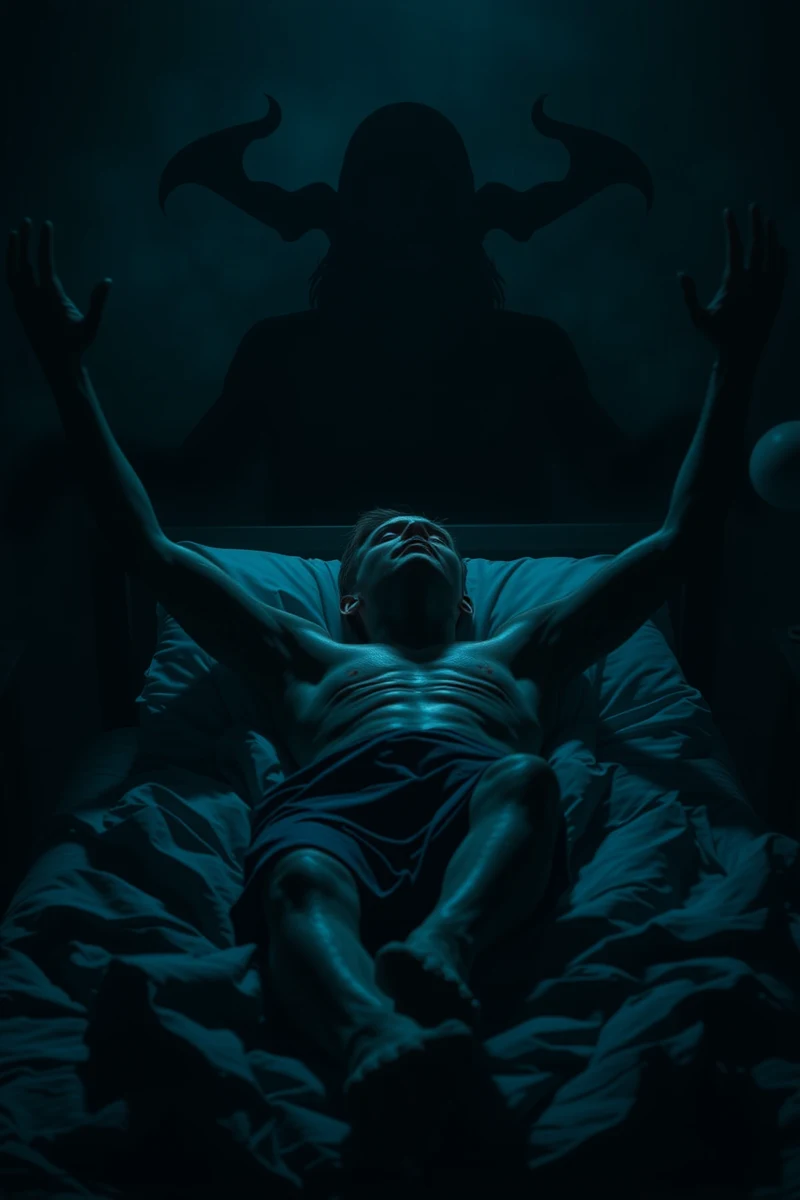 Dream of Sleep Paralysis With a Shadow Figure With Time Slowing