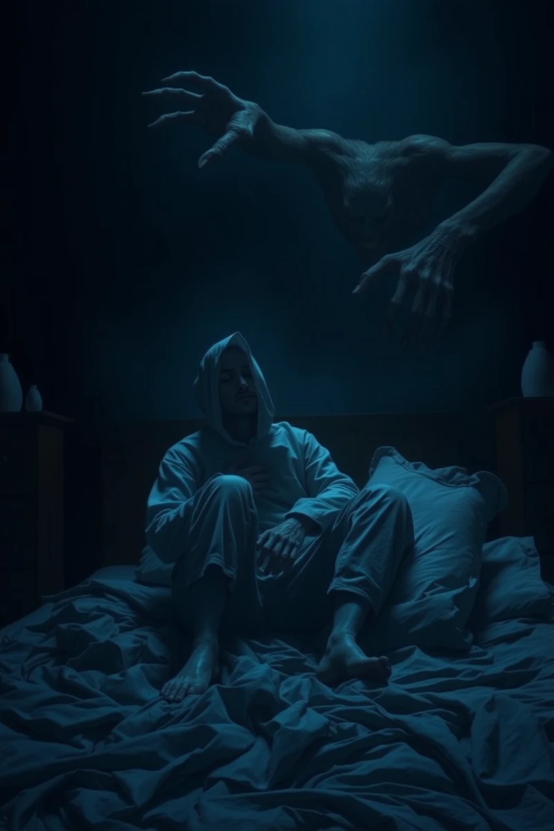 Dream of Sleep Paralysis With a Voice After a Nightmare Loop