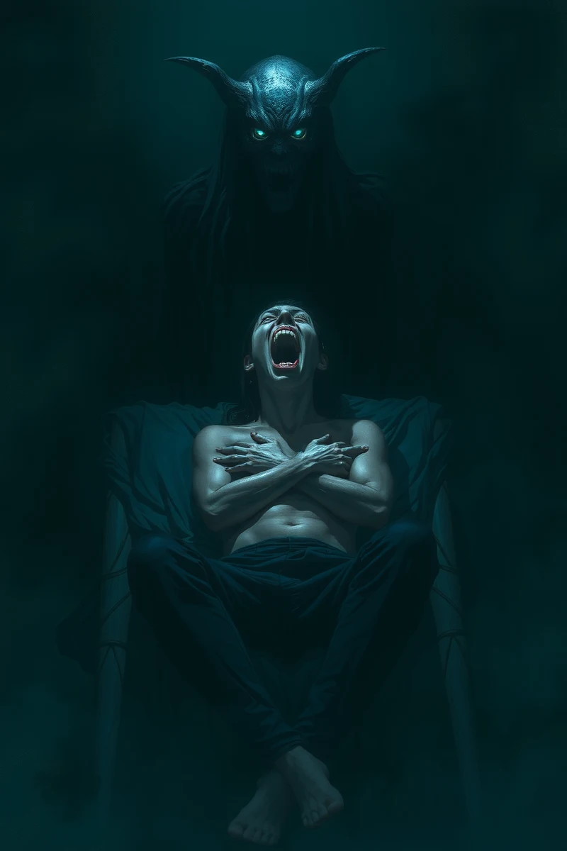 Dream of Sleep Paralysis With a Voice While Trying to Scream
