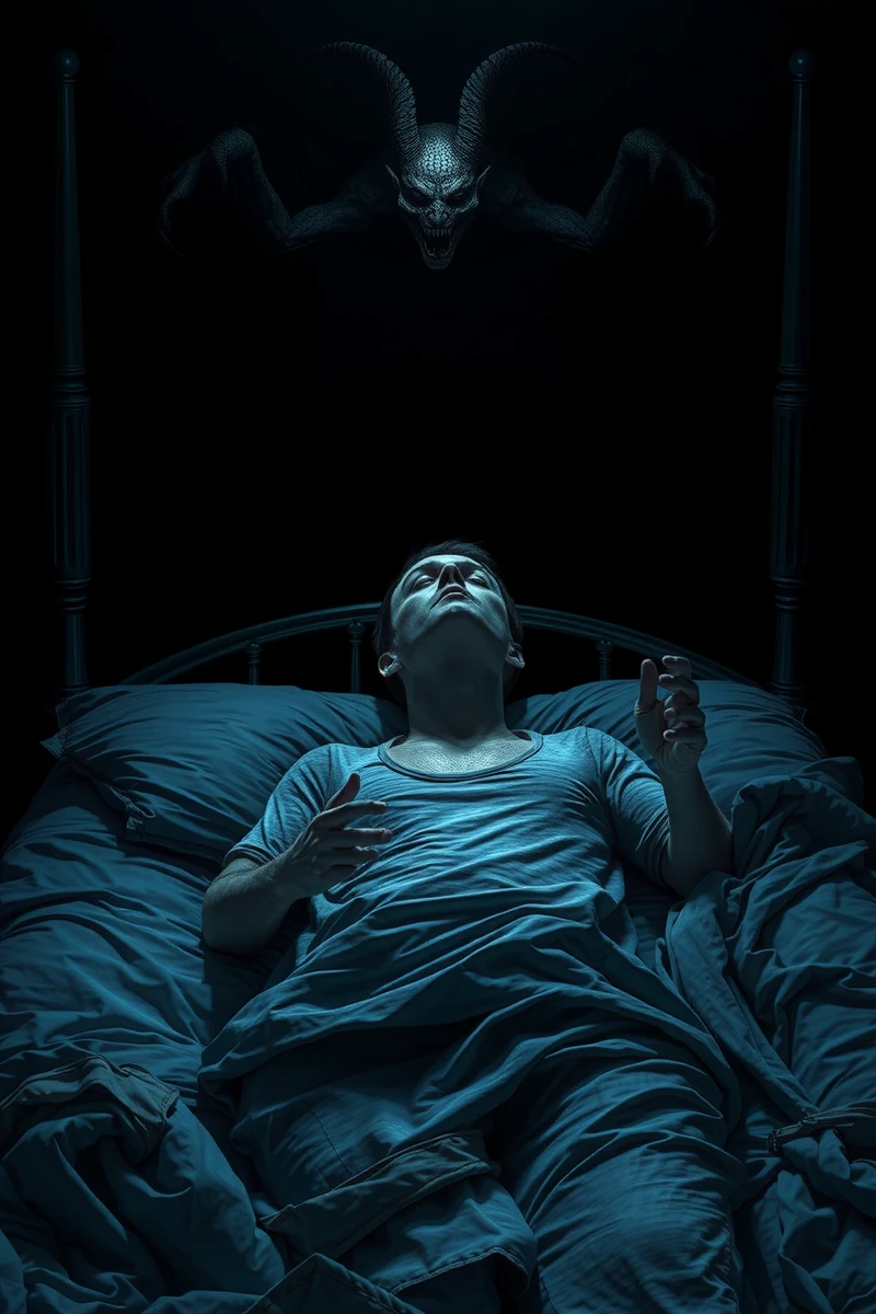 Dream of Sleep Paralysis With Chest Pressure After a Nightmare Loop