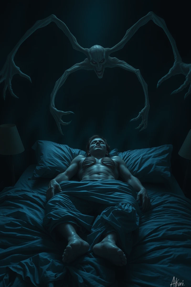 Dream of Sleep Paralysis With Chest Pressure Before Fully Waking