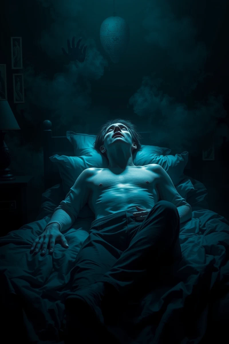Dream of Sleep Paralysis With Chest Pressure During a False Awakening