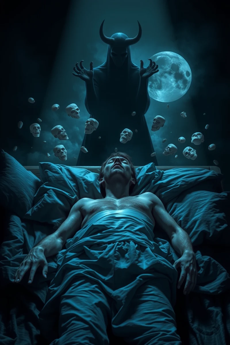 Dream of Sleep Paralysis With Chest Pressure Ending in Sudden Wakefulness