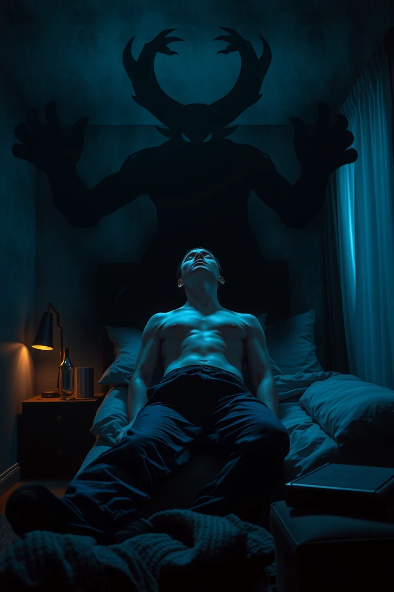 Dream of Sleep Paralysis With Chest Pressure In a Hotel Room
