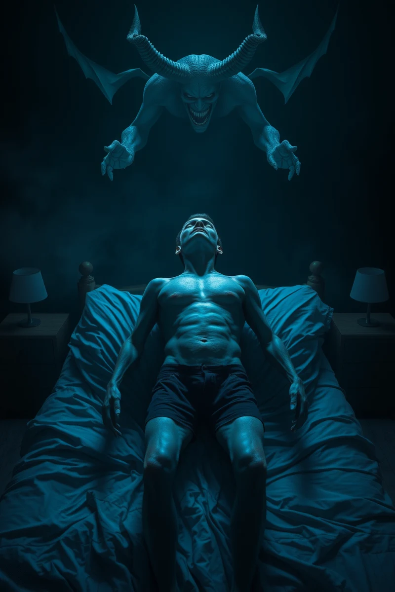 Dream of Sleep Paralysis With Chest Pressure While Hearing Footsteps