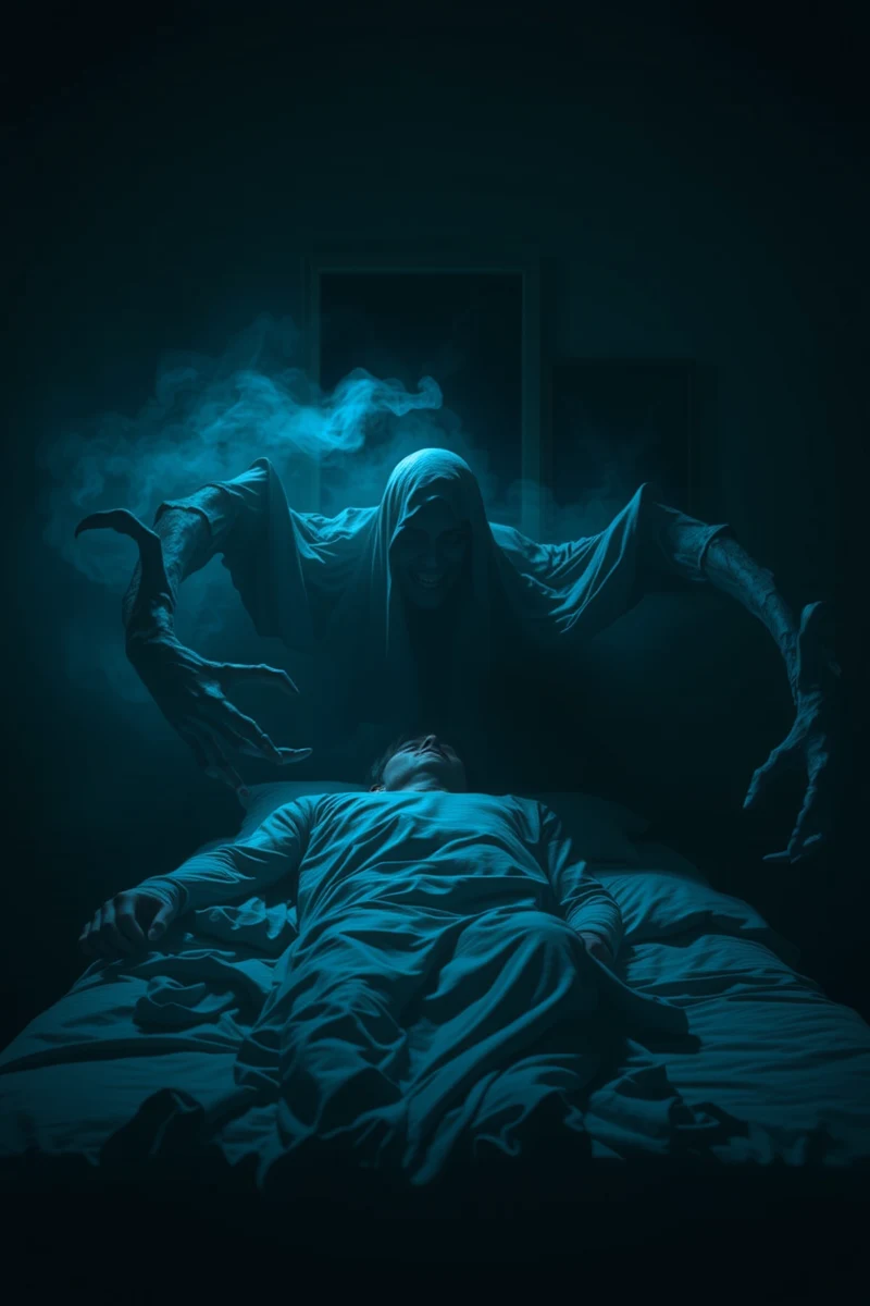 Dream of Sleep Paralysis With Floating Beside the Bed