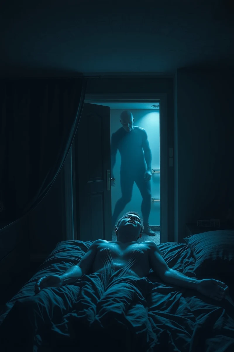 Dream of Sleep Paralysis With Someone at the Door In a Hotel Room