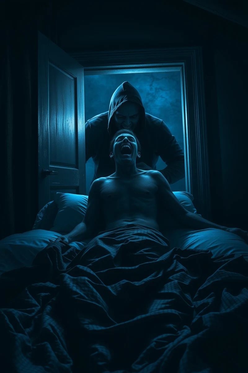 Dream of Sleep Paralysis With Someone at the Door While Trying to Scream