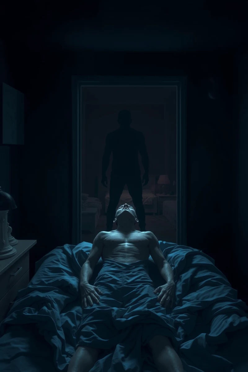 Dream of Sleep Paralysis With Someone at the Door With the Room Changing