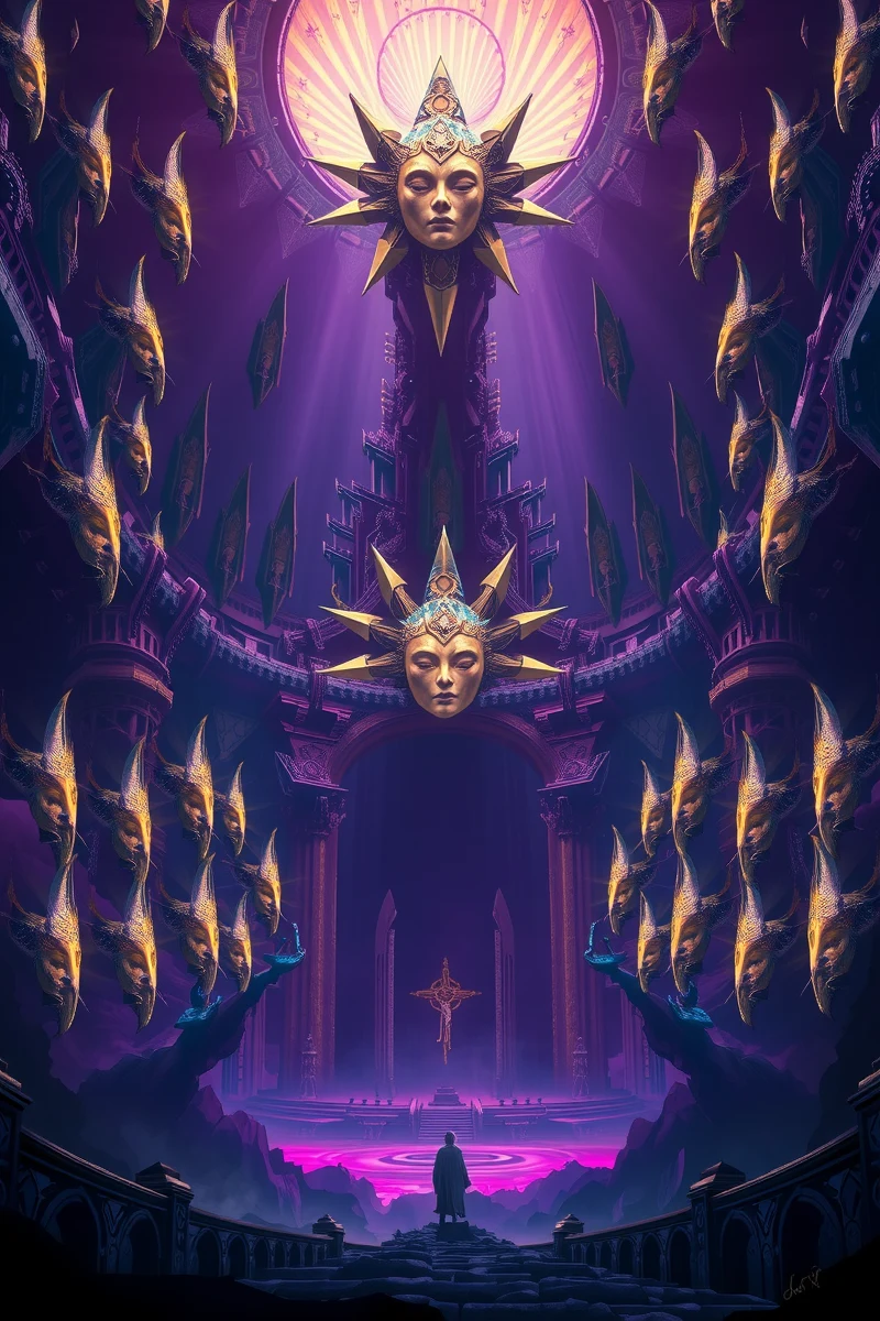 Epic Dream of a Hall of Masks