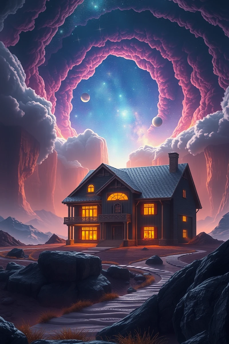 Epic Dream of a House Bigger Inside Than Outside
