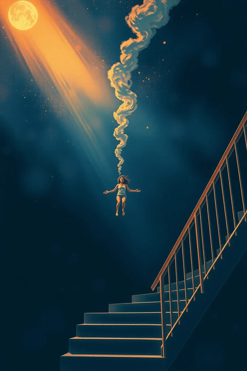Falling Down Stairs And Being Caught