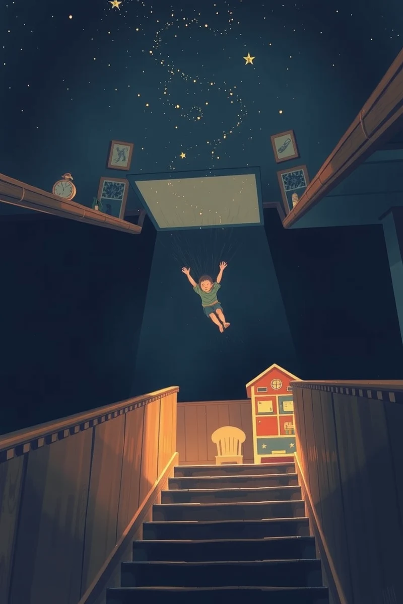 Falling Down Stairs Into a Childhood Place