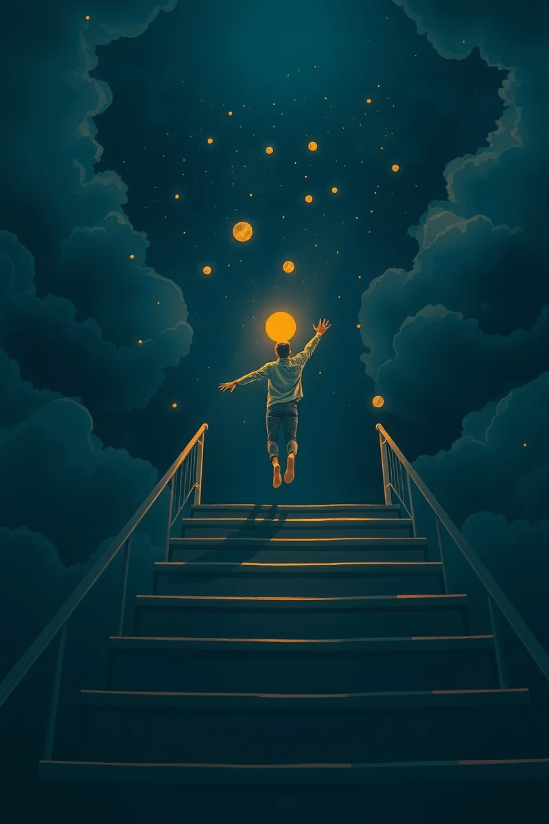 Falling Down Stairs With Panic
