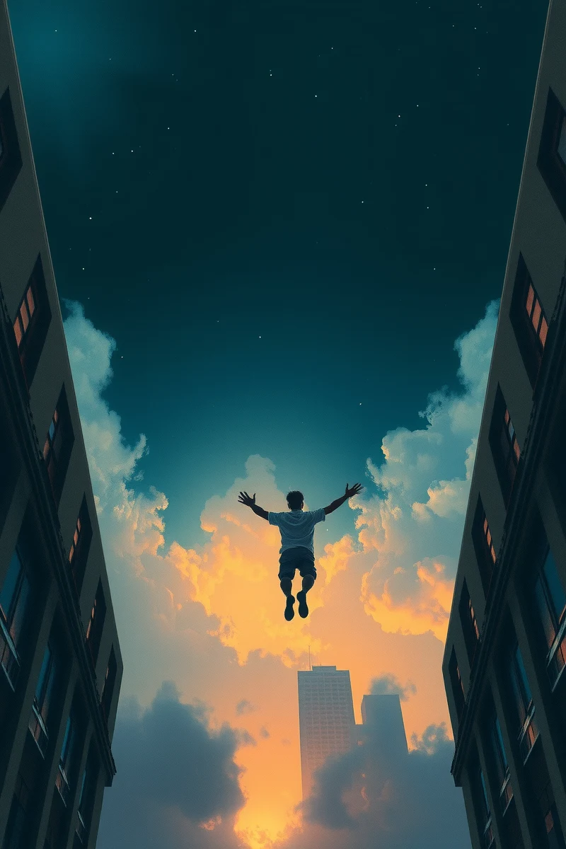 Falling From a Building After Losing Balance