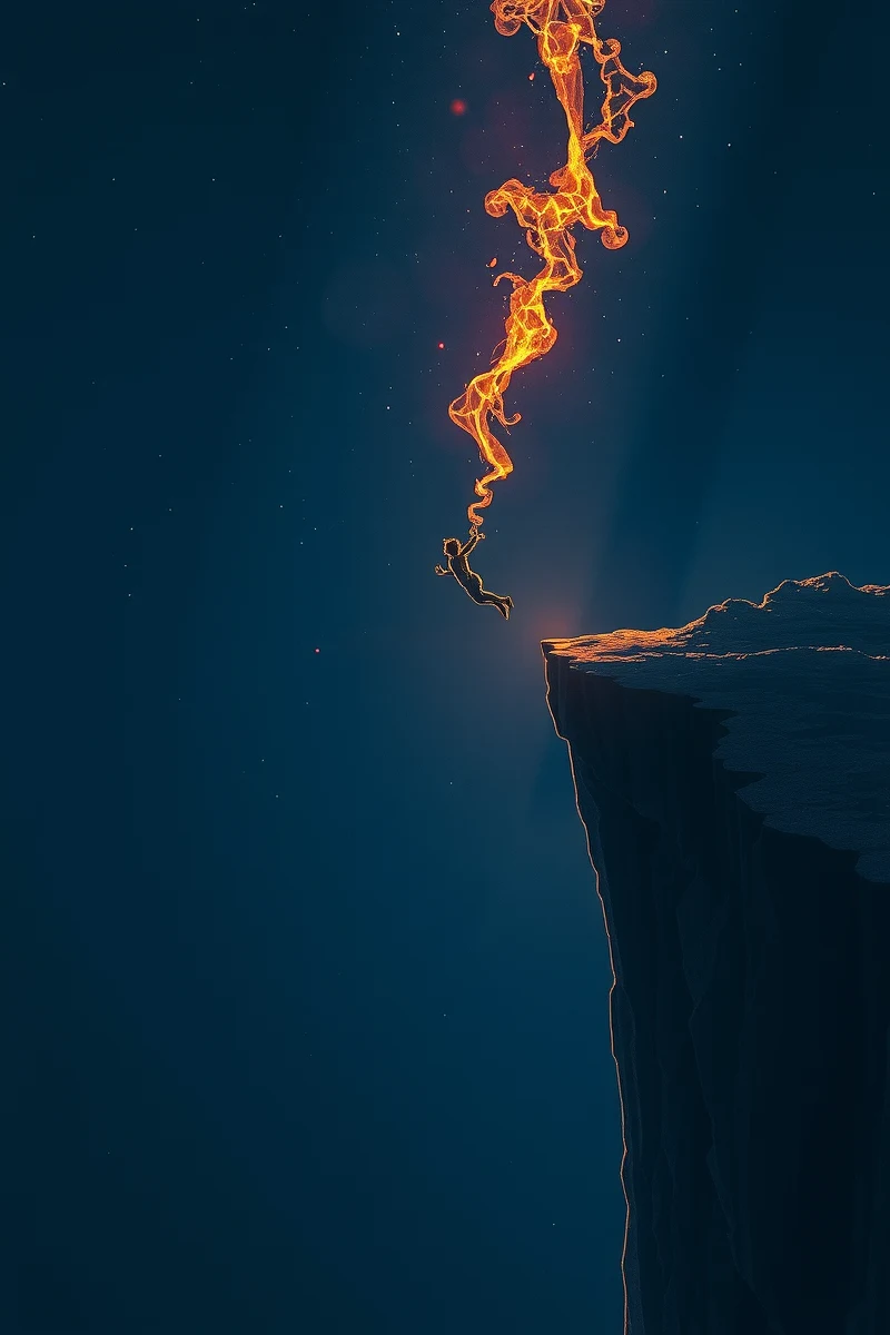 Falling From a Cliff And Landing Safely