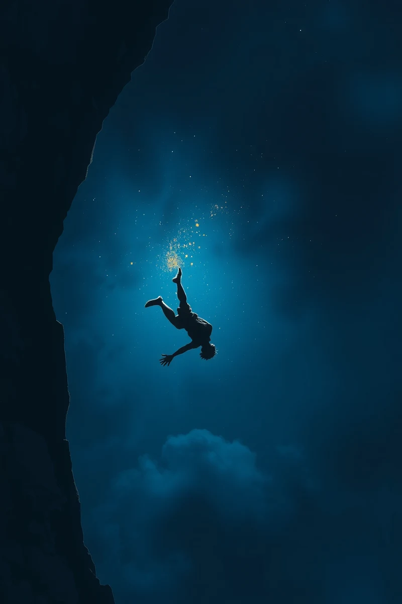 Falling From a Cliff And Waking Suddenly