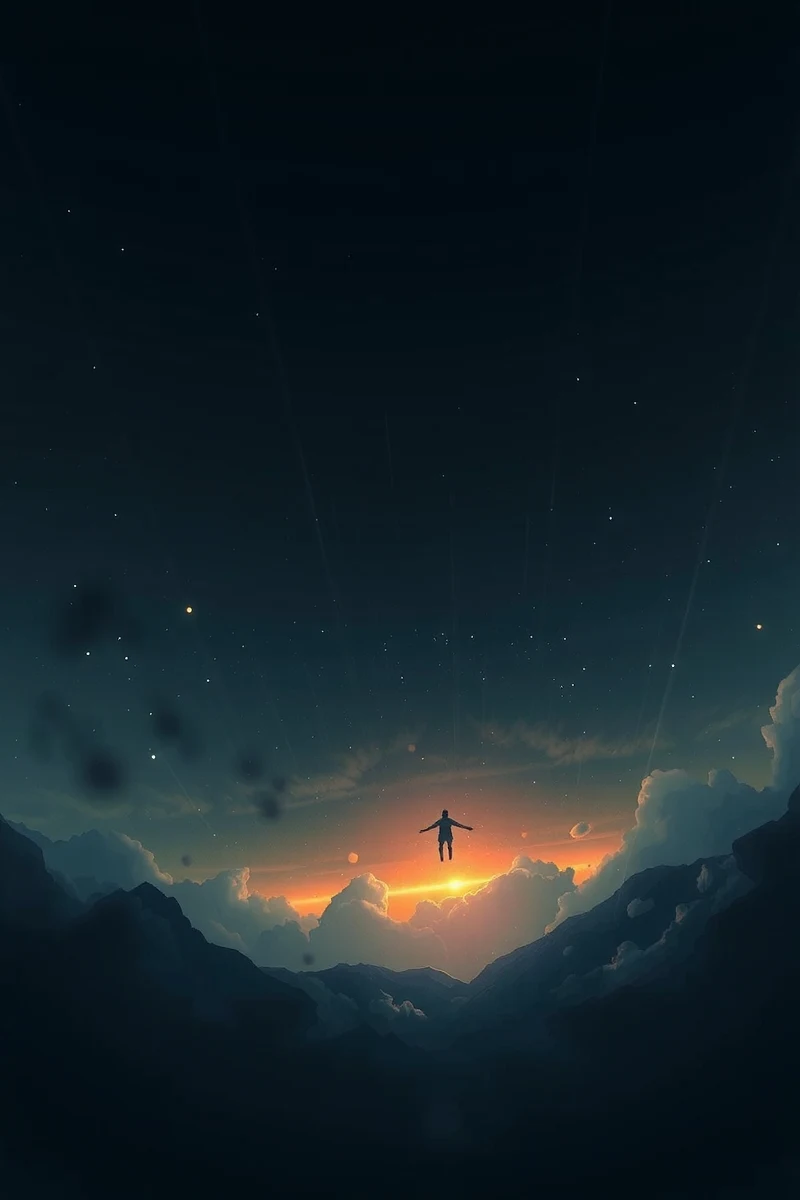 Falling Into Darkness And Landing Safely