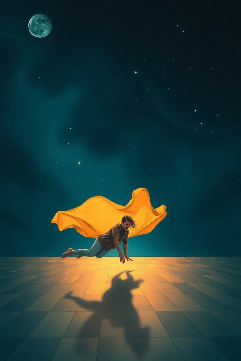 Falling Through the Floor After Losing Balance