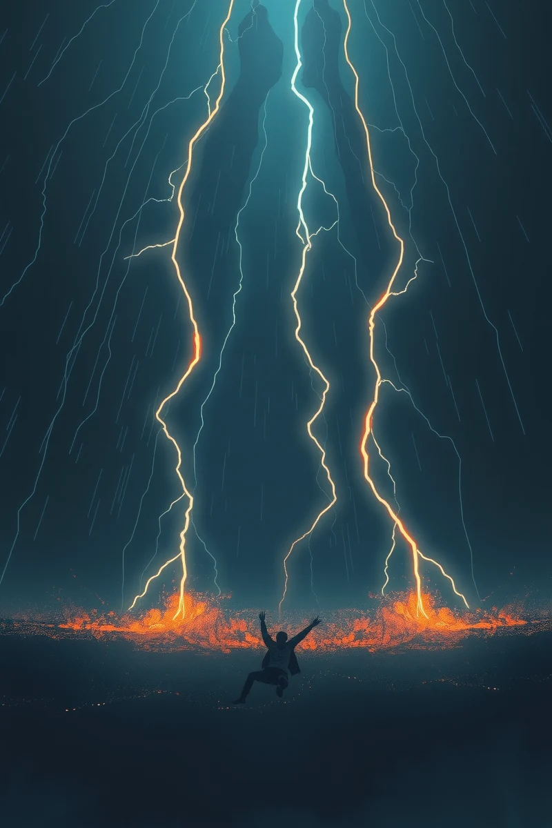 Falling Through the Floor During a Storm
