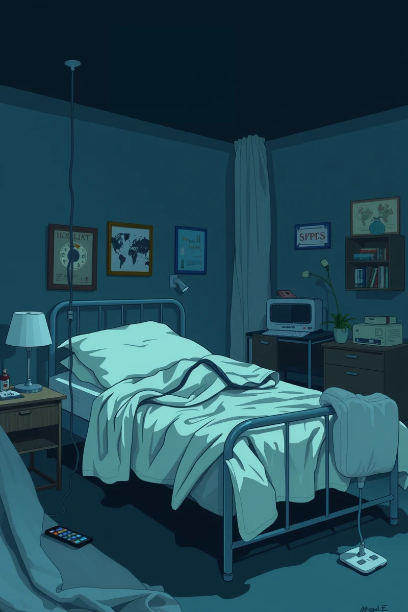 False Awakening and the House Becoming a Hospital