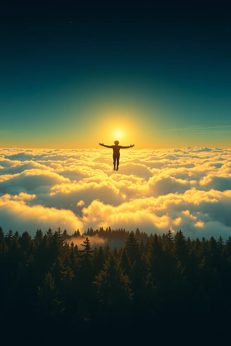Flying Above a Forest After Becoming Lucid