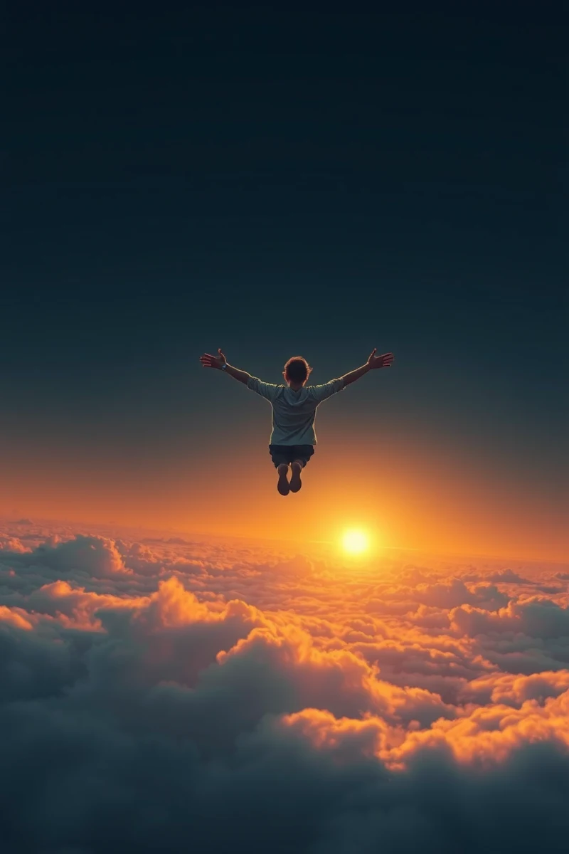 Flying Over a City After Becoming Lucid