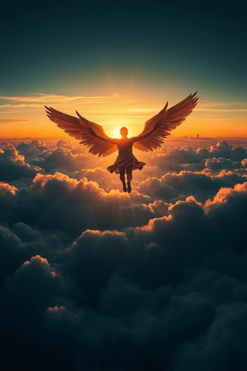 Flying With Wings After Becoming Lucid